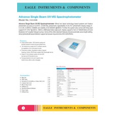 Advance Single Beam UV-VIS Spectrophotometer